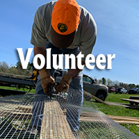 Enter volunteer time